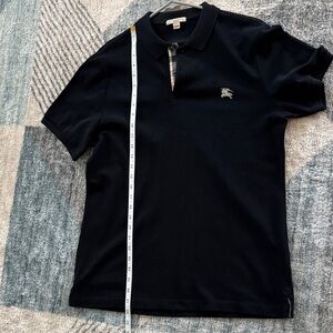 Burberry Black Polo Shirt